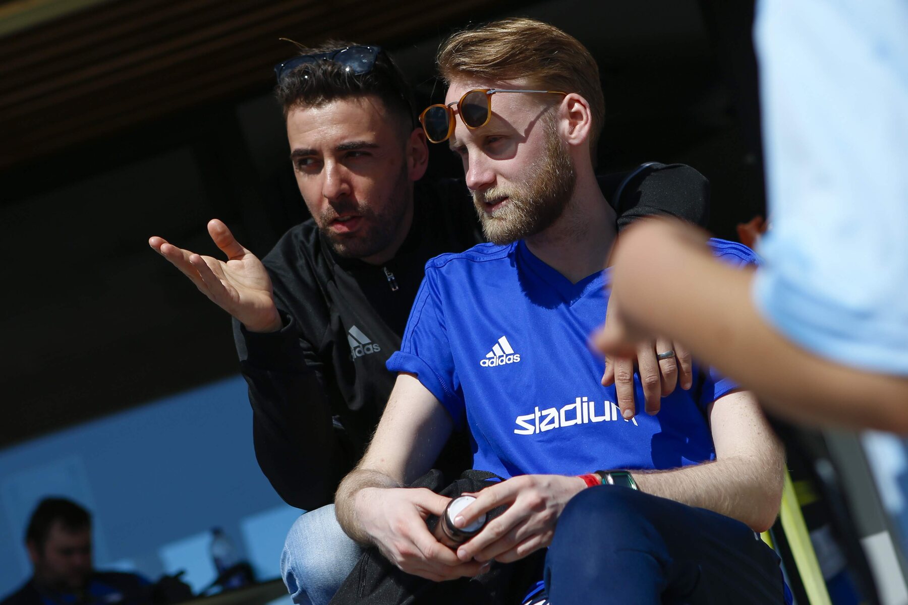 Fotbollsprofessionella i samtal